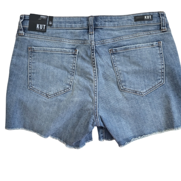 Kut Blue Denim Shorts 10 - Picture 2 of 7